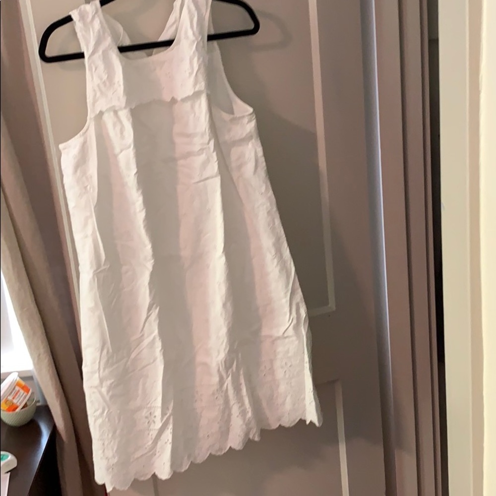 White summer dress